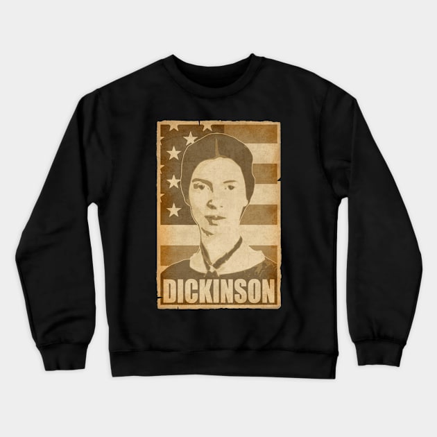 Emelie Dickinson America Crewneck Sweatshirt by Nerd_art